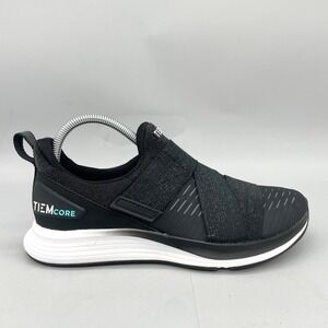 TIEM Core Latus Shoes Womens‎ 8 Studio Traning Black Gym Spin Fitness Sneaker